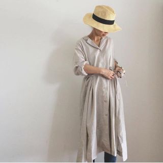 ユニクロ(UNIQLO)のmmkjr様専用♡コットンリネンロングシャツ(シャツ/ブラウス(長袖/七分))