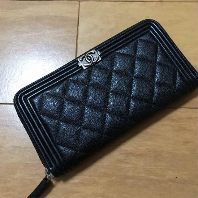 注目ブランドのギフト - CHANEL 正規品 長財布 ボーイシャネル 財布