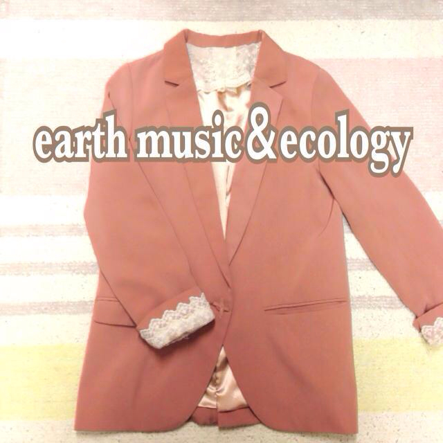 earth music & ecology(アースミュージックアンドエコロジー)のearth m&e❁ジャケット レディースのジャケット/アウター(テーラードジャケット)の商品写真