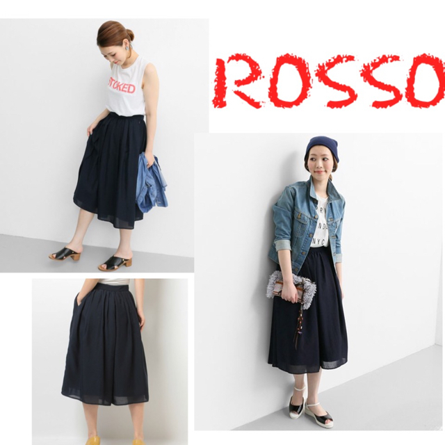 新品タグ付き♡ROSSO ガウチョ