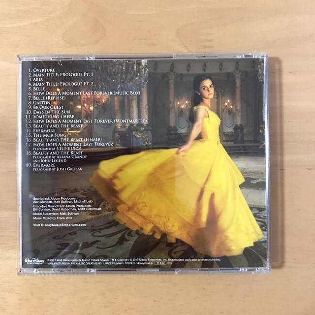 美女と野獣 オリジナルサウンドトラック 英語版 エンタメ/ホビーのCD(映画音楽)の商品写真