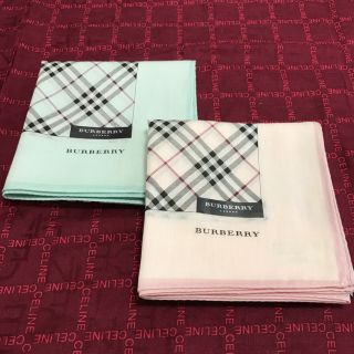 バーバリー(BURBERRY)の✳︎新品未使用バーバリーハンカチ2枚セット✳︎(ハンカチ)