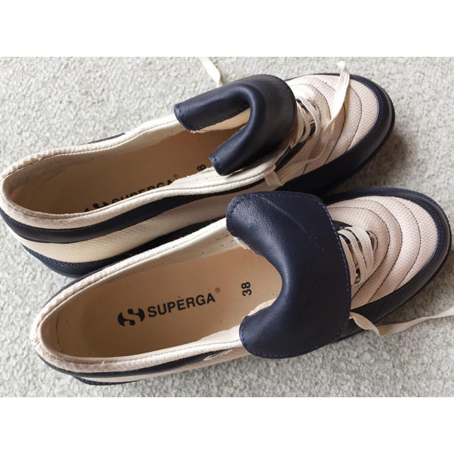 SUPERGA(スペルガ)の新品未使用SUPERGAスペルガスニーカーバイカラー レディースの靴/シューズ(スニーカー)の商品写真