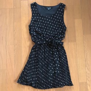 フォーエバートゥエンティーワン(FOREVER 21)のフォーエバー ドットプリーツワンピース♡(ミニワンピース)