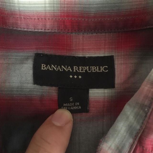 Banana Republic(バナナリパブリック)の【ター様専用】メンズ  長袖チェックシャツ  バナナリパブリック メンズのトップス(シャツ)の商品写真