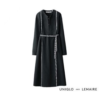 ルメール(LEMAIRE)の【新品】UNIQLO ルメール シャツワンピース(ロングワンピース/マキシワンピース)