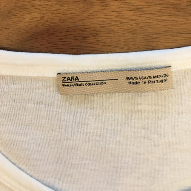 ZARA(ザラ)の【5/14 削除します】zara コルセットトップス レディースのトップス(Tシャツ(半袖/袖なし))の商品写真