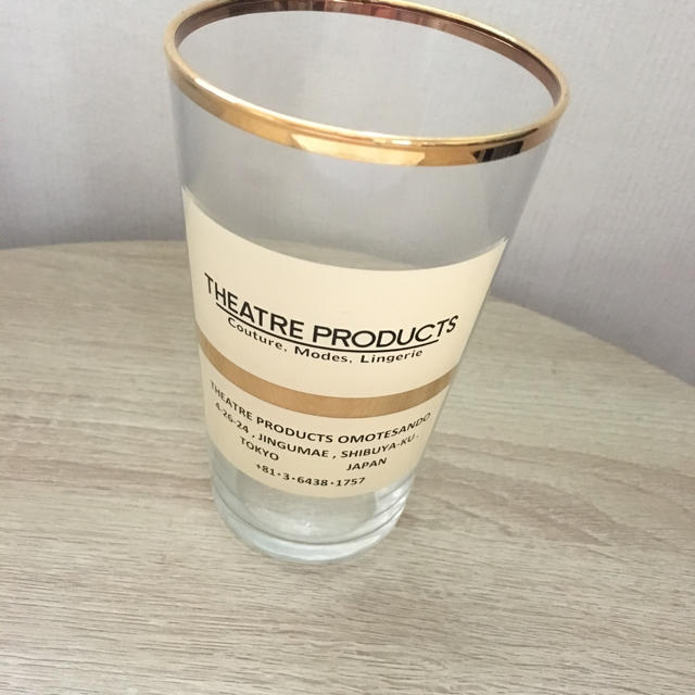 シアタープロダクツ 代官山限定販売 タンブラー グラス 新品未使用