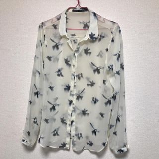 ザラ(ZARA)のZARA シースルー シャツ(シャツ/ブラウス(長袖/七分))