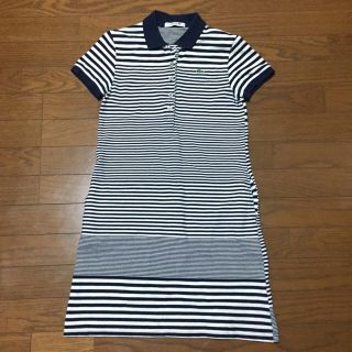 ラコステ(LACOSTE)のLACOSTE ポロ ワンピース(ひざ丈ワンピース)