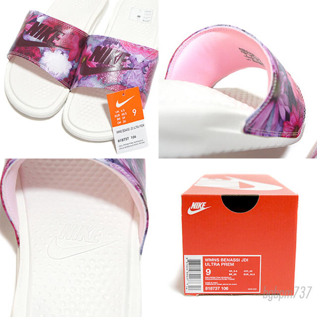 NIKE(ナイキ)の日本未発売 NIKE BENASSI Floral 花柄 26cm ベナッシ レディースの靴/シューズ(サンダル)の商品写真