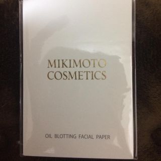 ミキモトコスメティックス(MIKIMOTO COSMETICS)の新品未開封ミキモト化粧品最高級金箔打紙あぶらとり紙(その他)