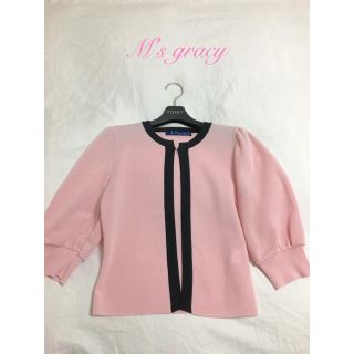 エムズグレイシー(M'S GRACY)のエムズグレイシー♡カーディガン♡ピンク♡新品 チェスティ好きにも♡(カーディガン)