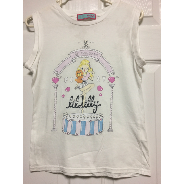 lilLilly(リルリリー)のリルリリィ のフレンチスリーブシャツ レディースのトップス(Tシャツ(半袖/袖なし))の商品写真