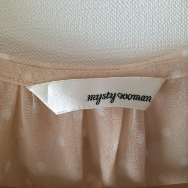 mysty woman(ミスティウーマン)のmystywoman＊水玉ブラウス レディースのトップス(シャツ/ブラウス(長袖/七分))の商品写真