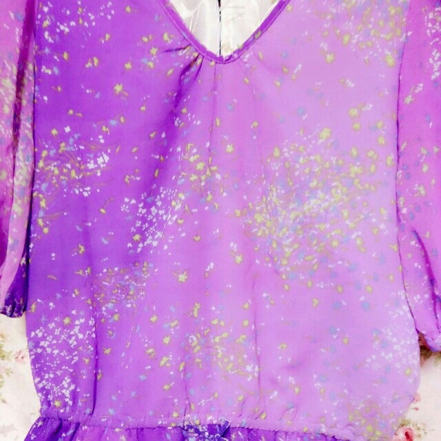ANAP(アナップ)のパープル紫のコンビネゾン❤アナップANAP レディースのパンツ(オールインワン)の商品写真