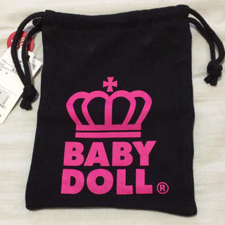 ベビードール(BABYDOLL)の新品タグ付き♥︎ベビードール BABYDOLL 巾着 S 定価540円(ランチボックス巾着)