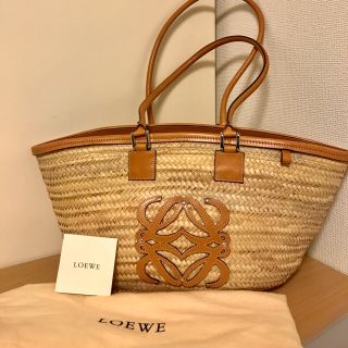 ロエベ(LOEWE)の美品 ロエベ かごバッグ(かごバッグ/ストローバッグ)