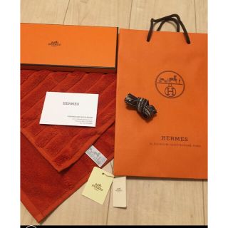 エルメス(Hermes)の新品 エルメス ハンドタオル(タオル/バス用品)