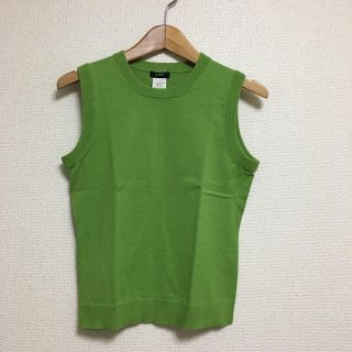 ジェイクルー(J.Crew)のJ.CREW ジェイクルー ノースリーブニット  S(タンクトップ)