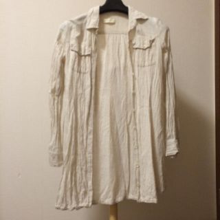 ビームス(BEAMS)の【おまとめ割対象】BEAMS♡ロングシャツ/シャツワンピース(シャツ/ブラウス(長袖/七分))