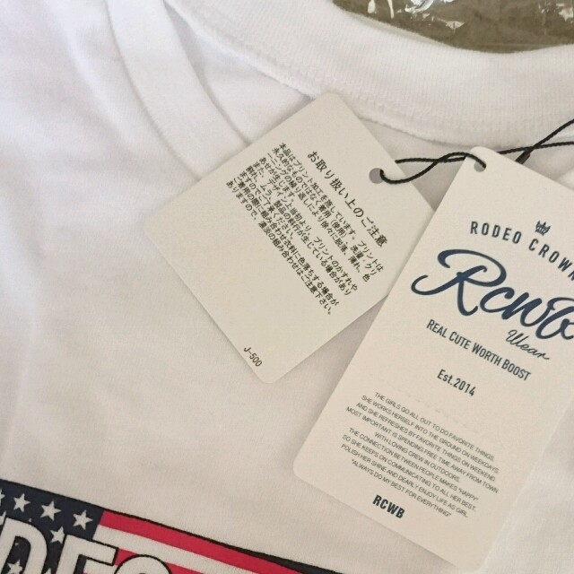 RODEO CROWNS(ロデオクラウンズ)の新品✩RODEO CROWNS*RCWB*キッズ W STICKER Tシャツ キッズ/ベビー/マタニティのキッズ服男の子用(90cm~)(Tシャツ/カットソー)の商品写真