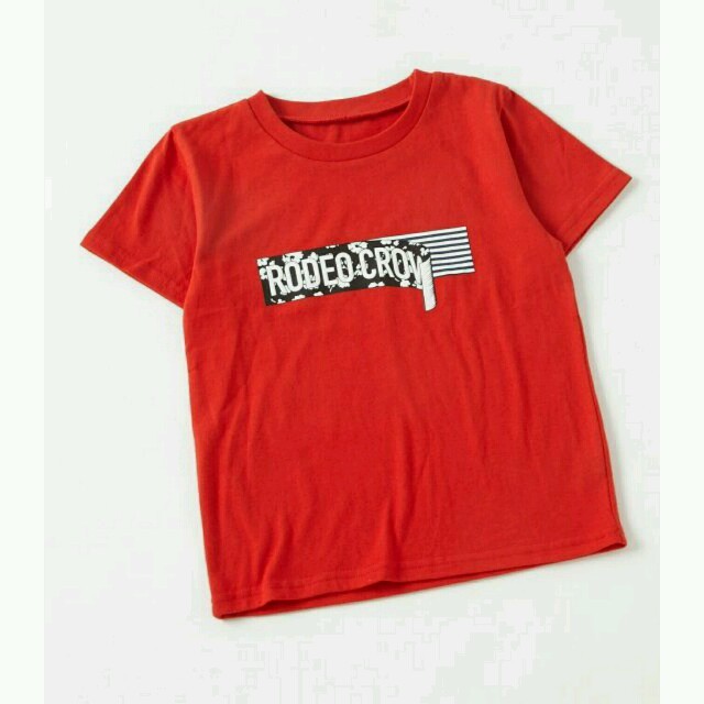 RODEO CROWNS(ロデオクラウンズ)の新品✩RODEO CROWNS*RCWB*キッズ W STICKER Tシャツ キッズ/ベビー/マタニティのキッズ服男の子用(90cm~)(Tシャツ/カットソー)の商品写真