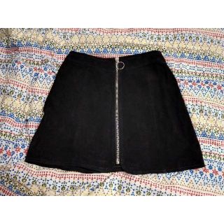 ザラ(ZARA)のザラ ZARA｜ジップ付きスエードミニスカート(ミニスカート)