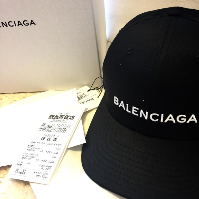 国内正規品 BALENCIAGA 17ss ベースボールキャップ L59