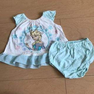 ディズニー(Disney)のディズニー♡アナ雪 エルサ チュニック(Ｔシャツ)