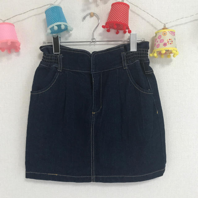 PAGEBOY(ページボーイ)のPAGEBOY 台形デニムスカート レディースのスカート(ミニスカート)の商品写真