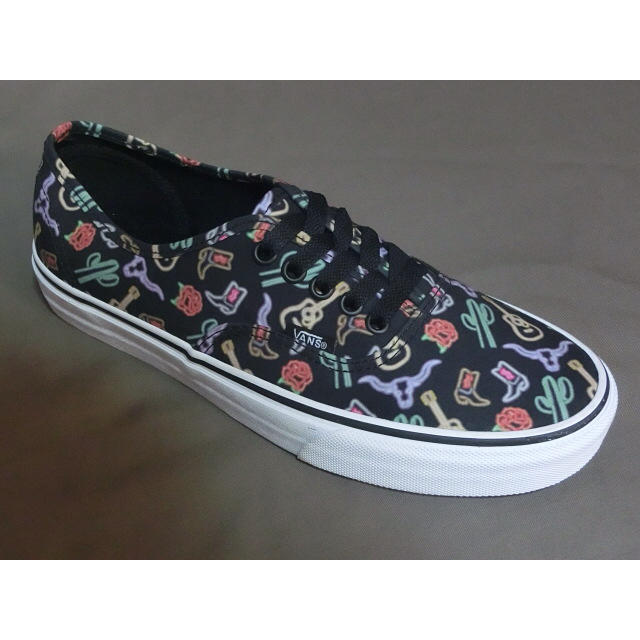 Vans 激レア バンズ テキサス系イラスト柄 Authentic Slim 25 0の通販 By Yoshikazu S Shop ヴァンズ ならラクマ