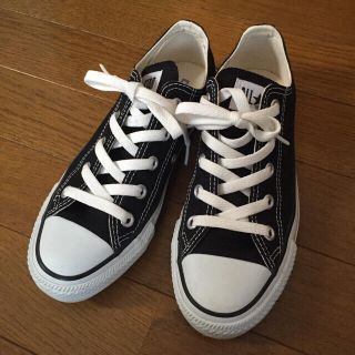 コンバース(CONVERSE)のコンバース オールスター 黒 23センチ(スニーカー)