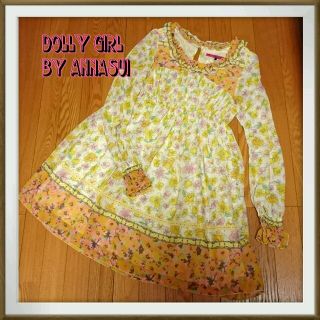 ドーリーガールバイアナスイ(DOLLY GIRL BY ANNA SUI)のお値下げ♡DOLLY GIRL 花柄ワンピース♡(ミニワンピース)