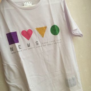 ニュース(NEWS)のnews 幸福魂 ツアーグッズ tシャツ(アイドルグッズ)