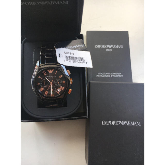 Emporio Armani(エンポリオアルマーニ)の【大幅値下】エンポリオアルマーニ AR1410 腕時計 メンズの時計(腕時計(アナログ))の商品写真