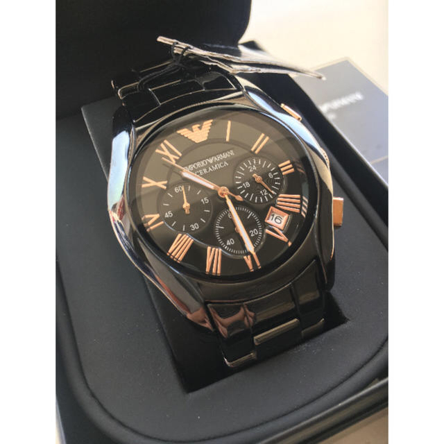 Emporio Armani(エンポリオアルマーニ)の【大幅値下】エンポリオアルマーニ AR1410 腕時計 メンズの時計(腕時計(アナログ))の商品写真