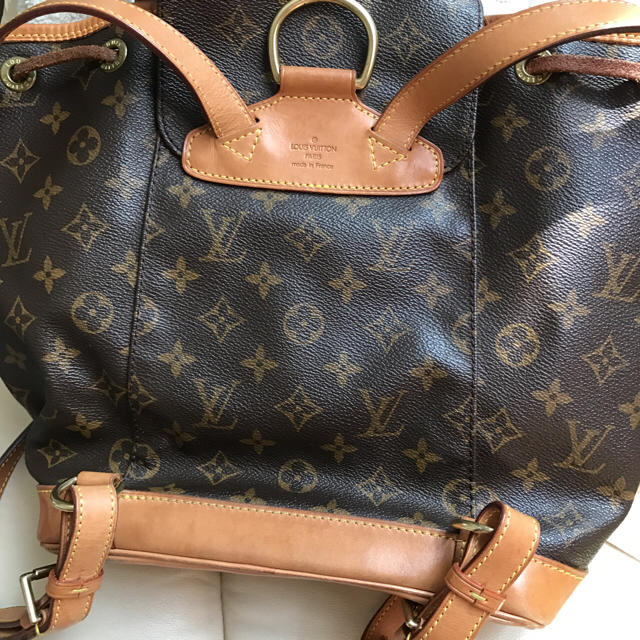 LOUIS VUITTON(ルイヴィトン)のルイヴィトン モノグラム モンスリ バックパック レディースのバッグ(リュック/バックパック)の商品写真