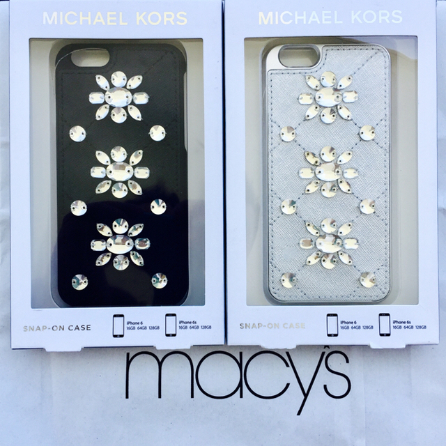 Michael Kors(マイケルコース)のありぽん様専用★新品★マイケルコース新作 iPhone 6/6s Case 黒 スマホ/家電/カメラのスマホアクセサリー(iPhoneケース)の商品写真