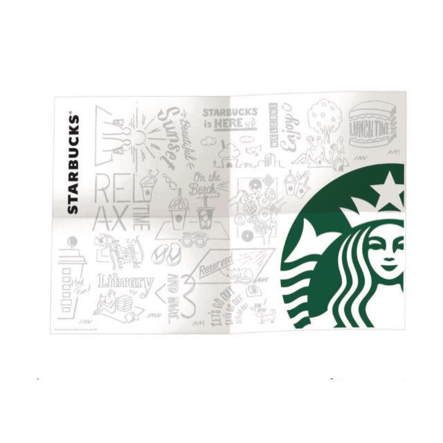 Starbucks Coffee(スターバックスコーヒー)のスタバ  スターバックス  レジャーシート  ピクニックシート エンタメ/ホビーのコレクション(ノベルティグッズ)の商品写真