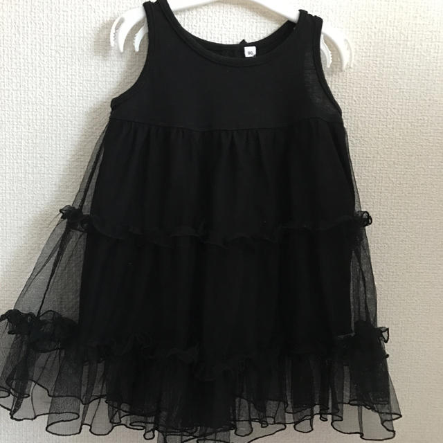 チュールチュニック キッズ/ベビー/マタニティのキッズ服女の子用(90cm~)(ドレス/フォーマル)の商品写真