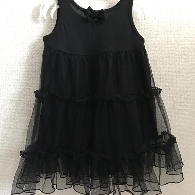 チュールチュニック キッズ/ベビー/マタニティのキッズ服女の子用(90cm~)(ドレス/フォーマル)の商品写真