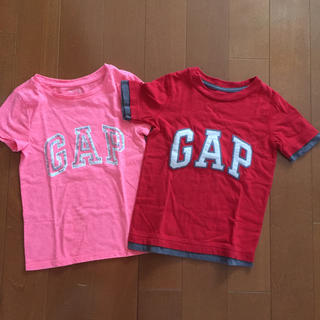 ギャップキッズ(GAP Kids)のGAP Tシャツ2枚セット 110㎝女児(Tシャツ/カットソー)