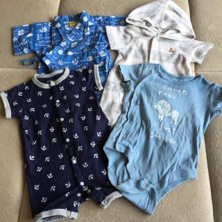 ベビーギャップ(babyGAP)のロンパース☆70☆4点セット(ロンパース)