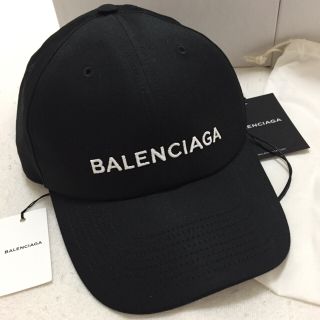 バレンシアガ(Balenciaga)の正規品‼︎ バレンシアガ ベースボール ロゴキャップ レディース ブラック 黒(キャップ)