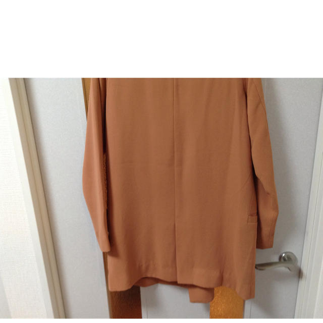 OSMOSIS(オズモーシス)のオズモーシス オレンジ春コート レディースのジャケット/アウター(スプリングコート)の商品写真