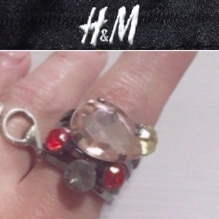 エイチアンドエム(H&M)の☆ H&M シルバー色4set リング ☆ 16号 ☆(リング(指輪))