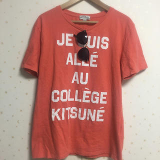 メゾンキツネ(MAISON KITSUNE')のKITSUNE♡定番 Tシャツ(Tシャツ(半袖/袖なし))
