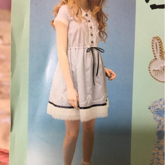 MILK(ミルク)のMILK マドレーヌdress＊ワンピース レディースのワンピース(ひざ丈ワンピース)の商品写真