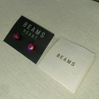 ビームス(BEAMS)の新品未使用☆BEAMS HEART ピアス(ピアス)
